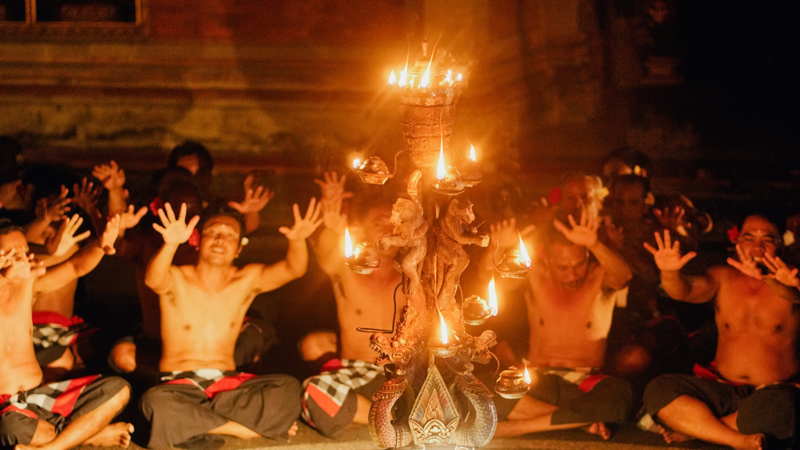 Kecak and Fire Dance Show Tickets in Puri Agung Peliatan Ubud Bali