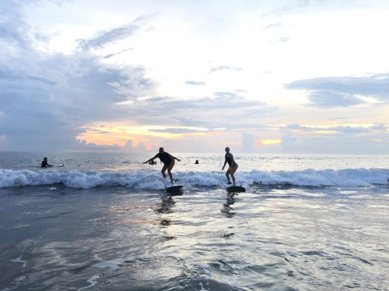 Surfing Lesson in Kuta by Daddy and Mom Surfing School, Kuta, Bali