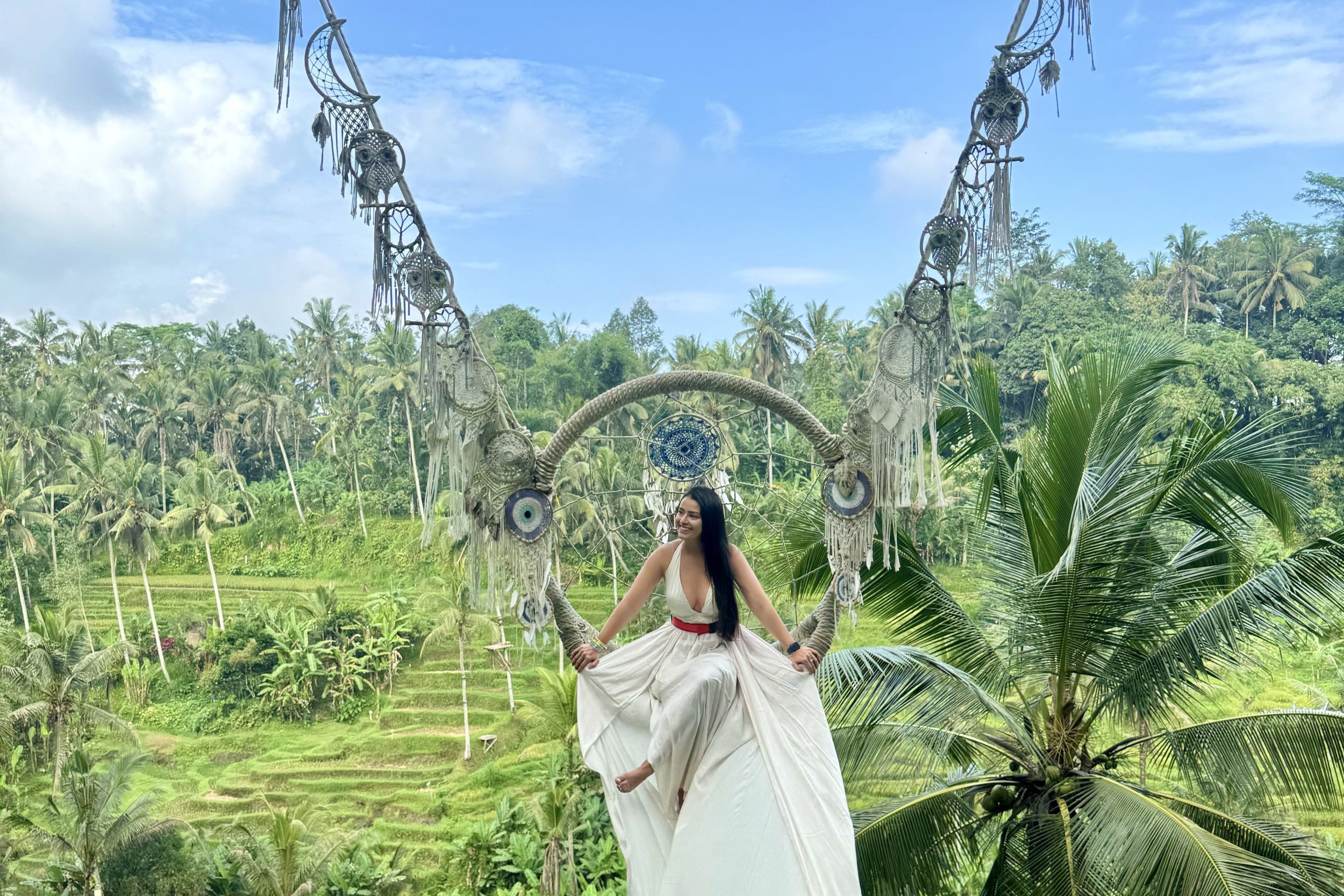 Ubud: Zipline, Bali Swing & Skybike in a Private Rice Terrace