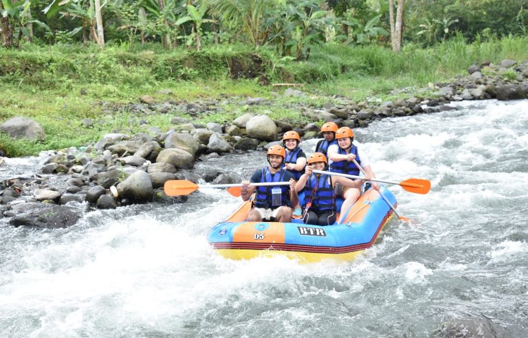 Telaga Waja White Water Rafting in Bali by BTR