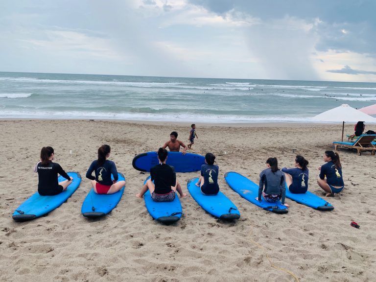 Surfing Lesson in Canggu Bali by Matahari Surf School, Canggu, Bali