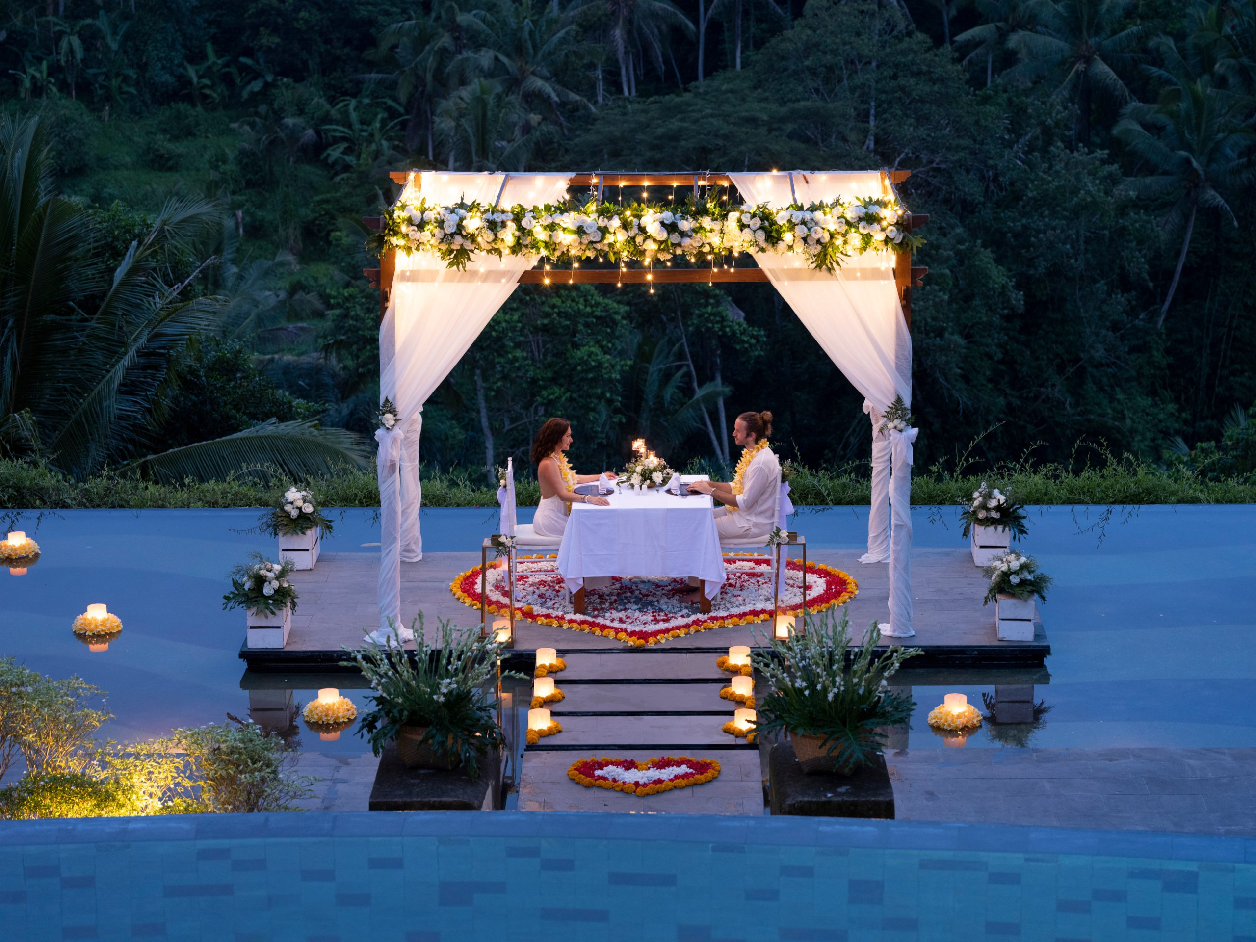 Romantic Dinner and Dining Experiences at Amateras Restaurant Ubud