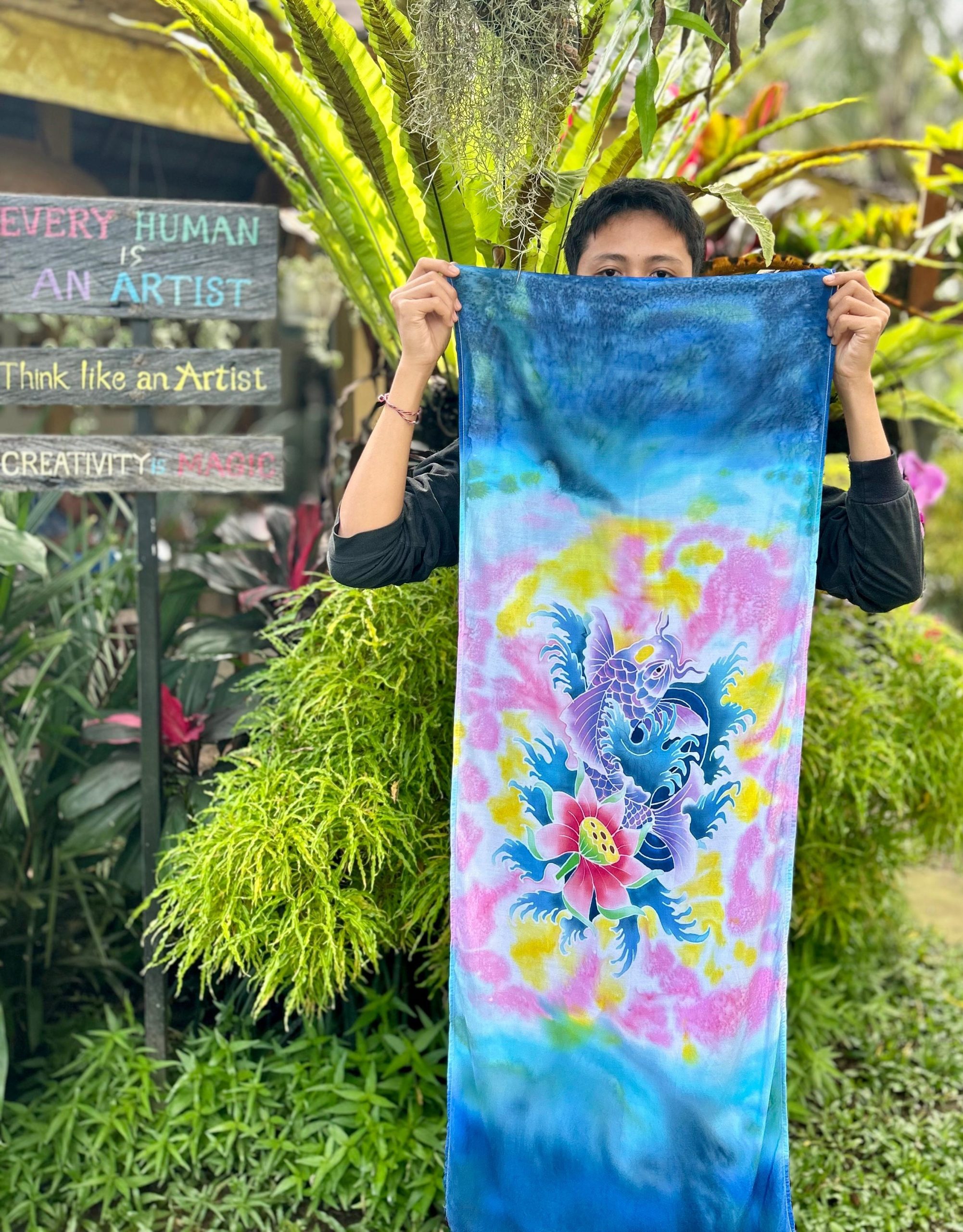 Batik Painting Class at Five Art Studio in Ubud